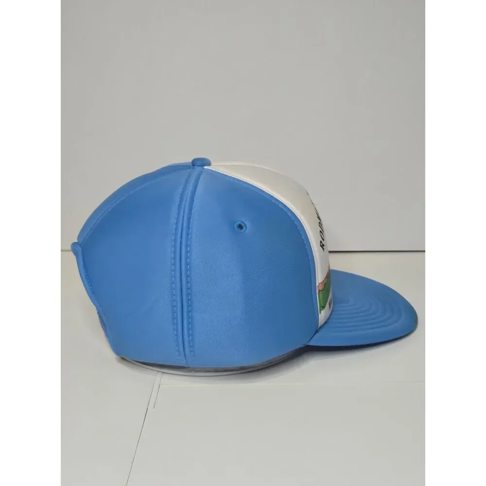 Vintage Rodman Truck Center Snapback Hat | Sportcap | One Size | Light Blue